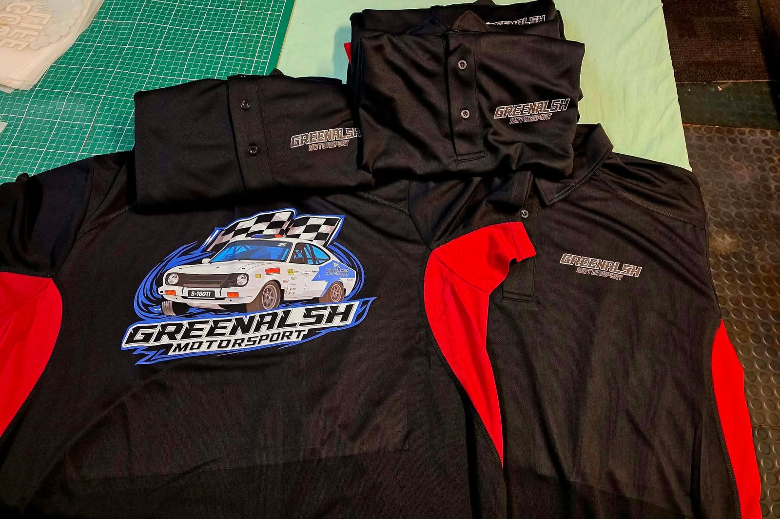 T-Shirts — custom printing by Vivid Kustom Designs, Ipswich